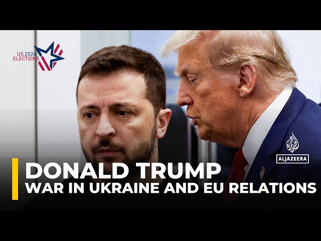 ⁣Ukraine’s Zelenskyy, EU congratulate Trump