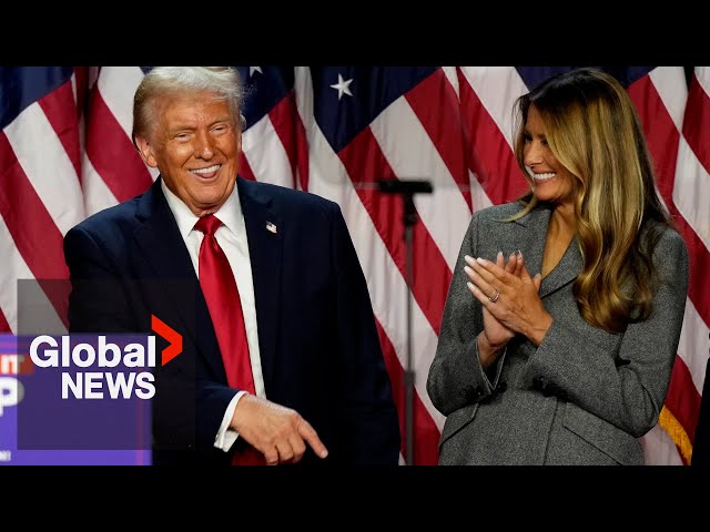 ⁣Trump wins US election, making stunning comeback to White House