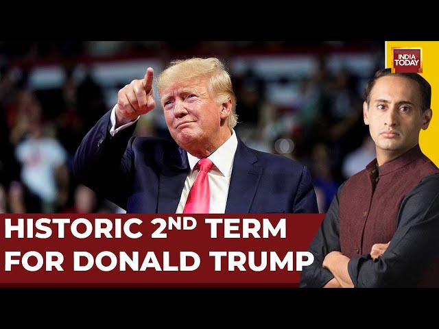 ⁣Donald Trump's Historic Second Term: A Red Wave Sweeps America | NewsTrack with Rahul Kanwal