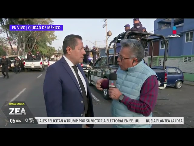 ⁣Despliegan operativos policiales en la alcaldía Gustavo A. Madero, CDMX | Noticias con Francisco Zea