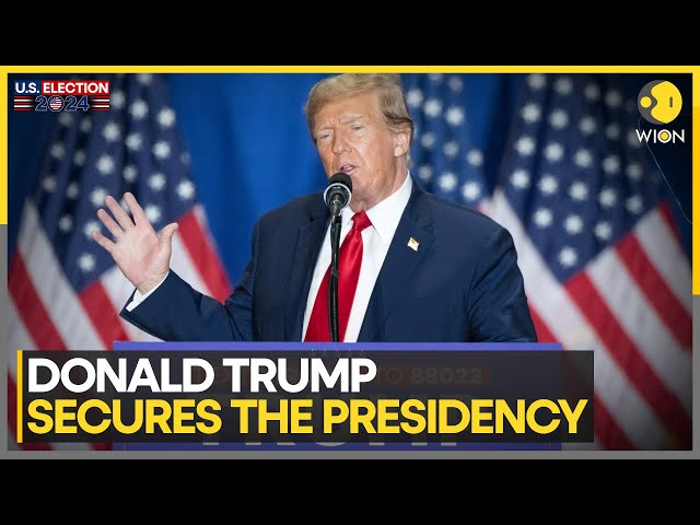 ⁣US Elections 2024: Donald Trump Becomes 47th President of the United States | WION News