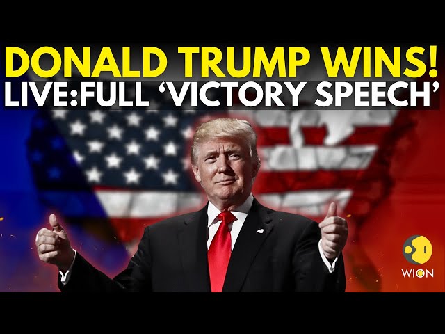 ⁣US Election Results LIVE: US President Donald Trump Victory Speech | US Election Result | US News