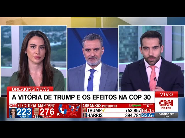 ⁣Américo: Com Trump, governo americano deve ter mudança radical na agenda climática | BASTIDORES CNN