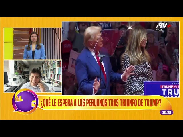 ⁣Donald Trump vuelve a 'La casa blanca': ¿Qué les espera a los peruanos residentes en EE.UU