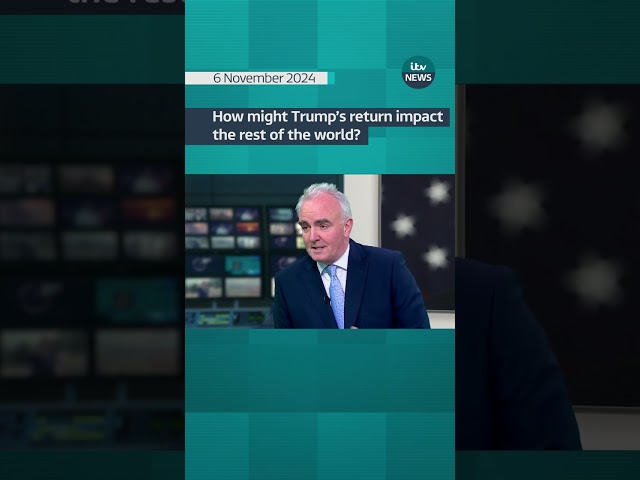 ⁣How might Trump’s return impact the rest of the world? #itvnews #shorts