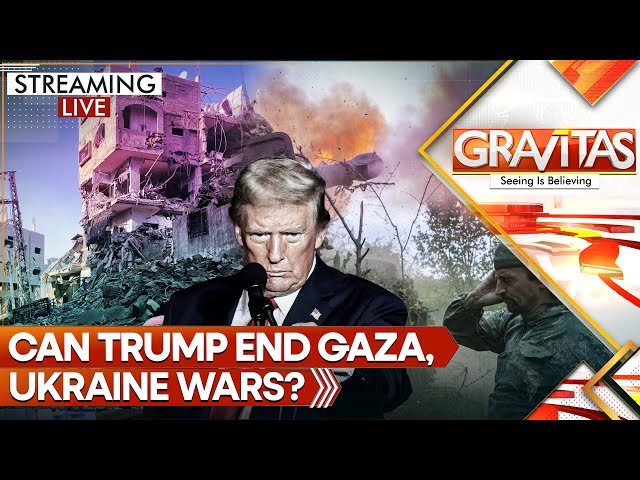 ⁣Can Trump Stop the Ukraine War in 24 Hours Like He Promised? | GRAVITAS LIVE