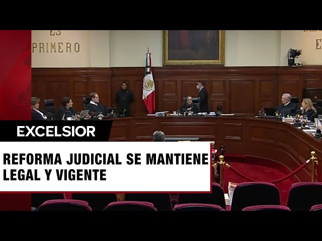 ⁣Ganó Claudia, la reforma judicial queda intacta