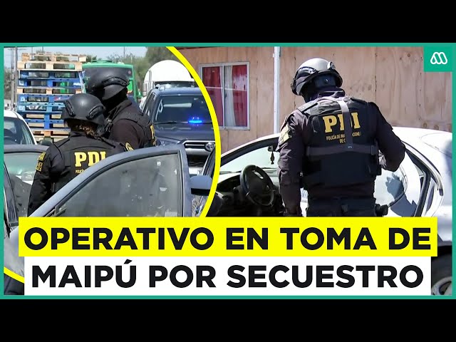 ⁣Detienen a tres acusados por secuestro de estudiante en toma de Maipú