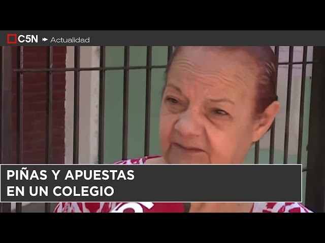 ⁣PIÑAS Y APUESTAS EN UN COLEGIO: ¿APOSTABAN EN EL AULA?