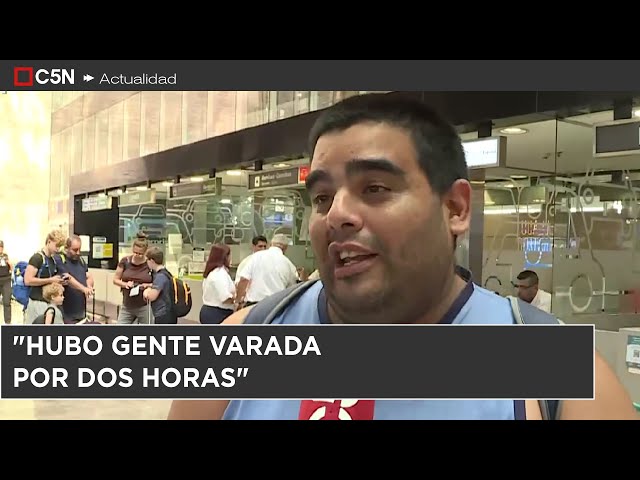 ⁣VUELOS CANCELADOS EN AEROPARQUE: "HUBO GENTE VARADA POR DOS HORAS"