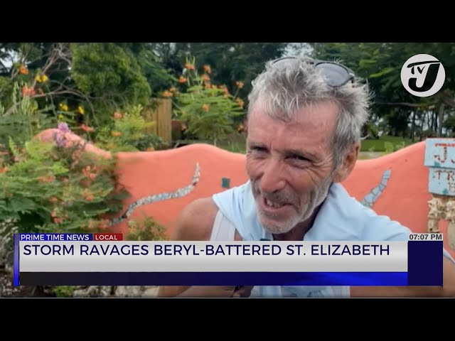 ⁣Storm Ravages Beryl-battered St. Elizabeth | TVJ News