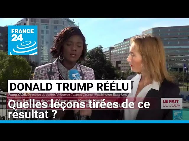 ⁣Donald Trump réélu : quelles leçons tirées de ce résultat ? • FRANCE 24