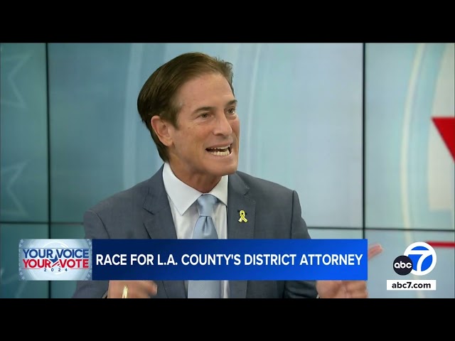 ⁣LA County DA race: Nathan Hochman talks big win, first day in office and the Menendez case