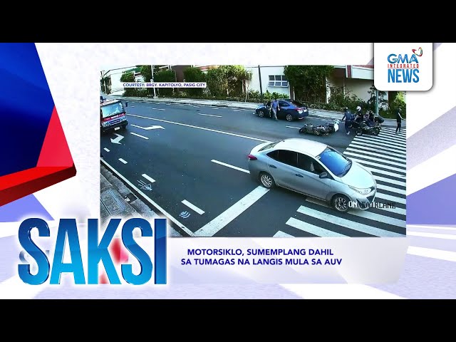 ⁣SAKSI Recap: Motorsiklo, sumemplang dahil sa tumagas na langis...(Originally aired on Nov. 6, 2024 )