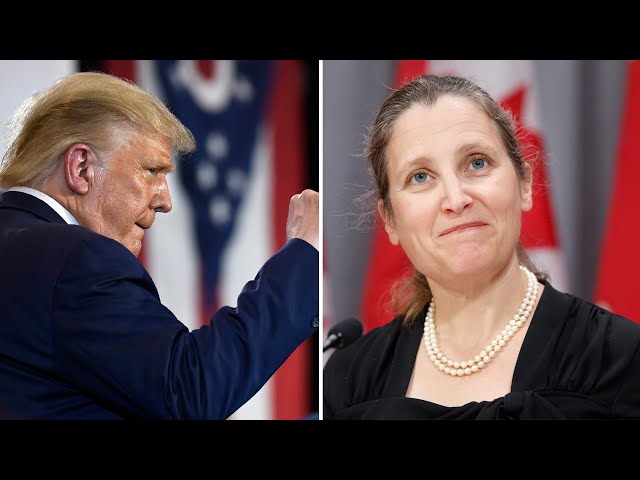 ⁣Canadian government prepared for Trump leadership | Deputy PM Chrystia Freeland