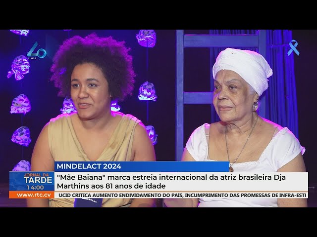 ⁣"Mãe Baiana" marca estreia internacional da atriz brasileira Dja Marthins aos 81 anos de i