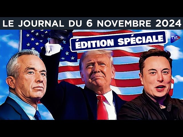 ⁣Elections américaines : Trump à l’heure de la grande bascule ? - Ed. spéciale JT du 6 novembre 2024