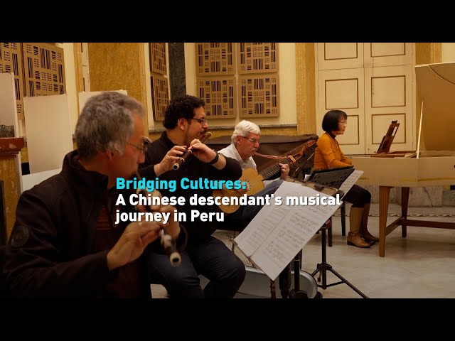 ⁣Bridging Cultures: A Chinese descendant's musical journey in Peru