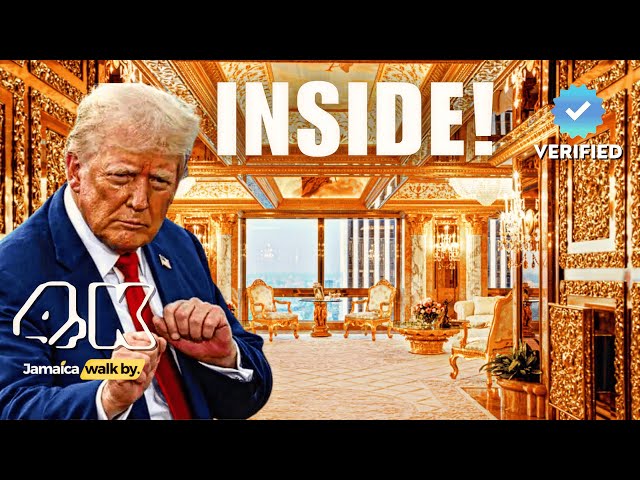 ⁣✔️Inside Walking Tour Of DONALD TRUMP Golden Multi-Million Dollar Home/Tower In New York City