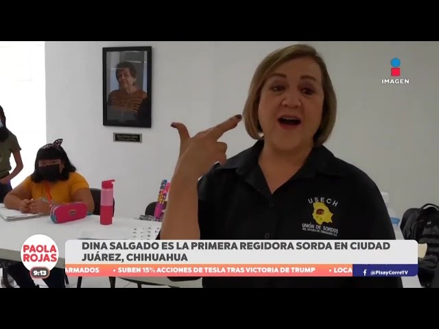 ⁣Dina Salgado se convierte en la primera regidora sorda en Ciudad Juárez, Chihuahua | DPC