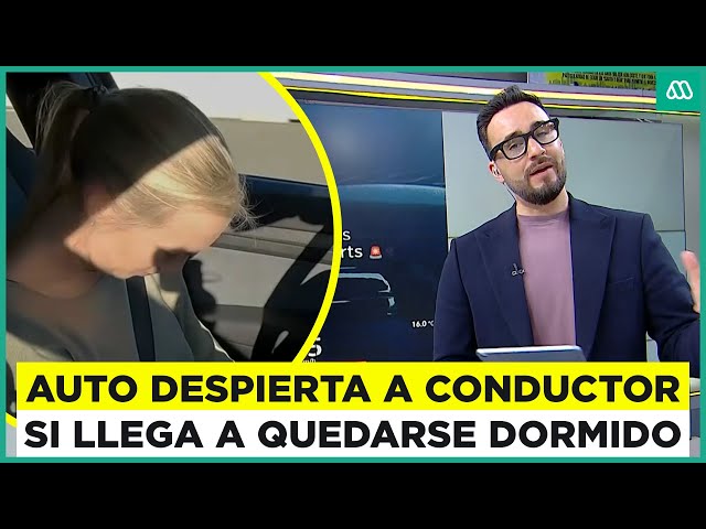 ⁣Auto despierta a conductor con tecnología de asistencia