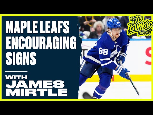 ⁣Maple Leafs Encouraging Signs | JD Bunkis Podcast