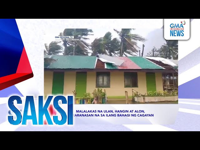 ⁣SAKSI Recap: Malalakas na ulan, hangin at alon, nararanasan... (Originally aired on Nov. 6, 2024 )