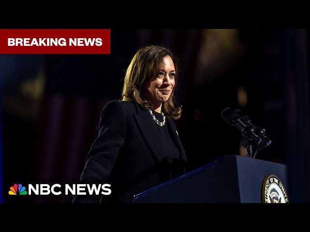 ⁣BREAKING: Kamala Harris calls Trump to concede presidential race