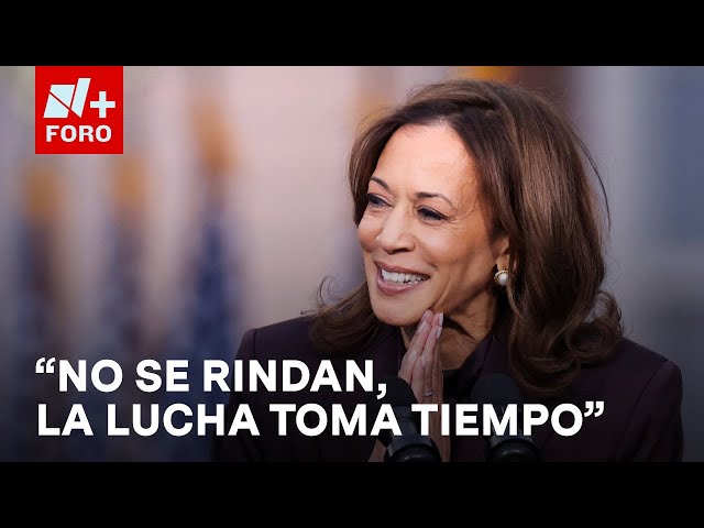 ⁣Kamala Harris se dirigió a los jóvenes tras resultados de Elecciones 2024 - A las 3