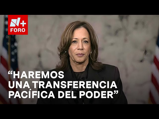 ⁣Kamala Harris habla de su llamada con Trump - A las 3