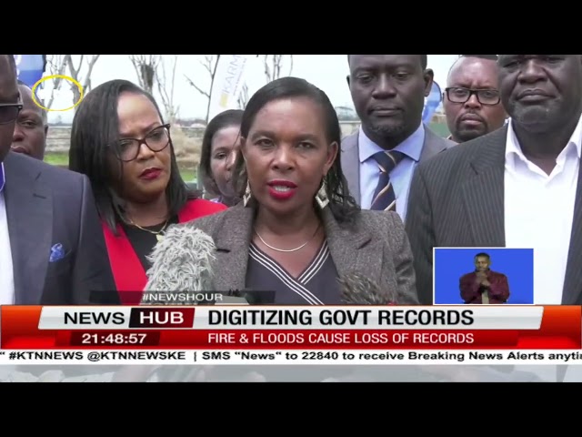 Government launch a plan to digitize government records