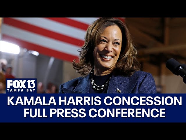 ⁣Kamala Harris press conference