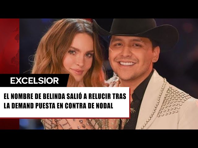 Vacaciones de Belinda y Nodal por Colombia fueron pagadas por empresa demandó al famoso