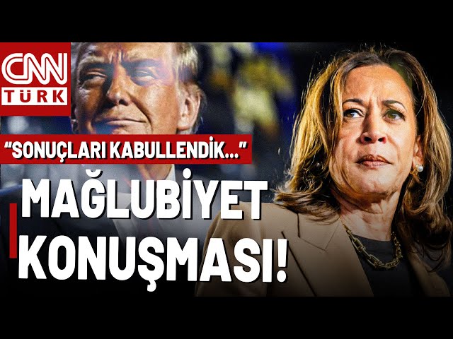 ⁣ Yenilen Kamala Harris Konuştu! "Donald Trump'la Görüşüp Onu Tebrik Ettim..."