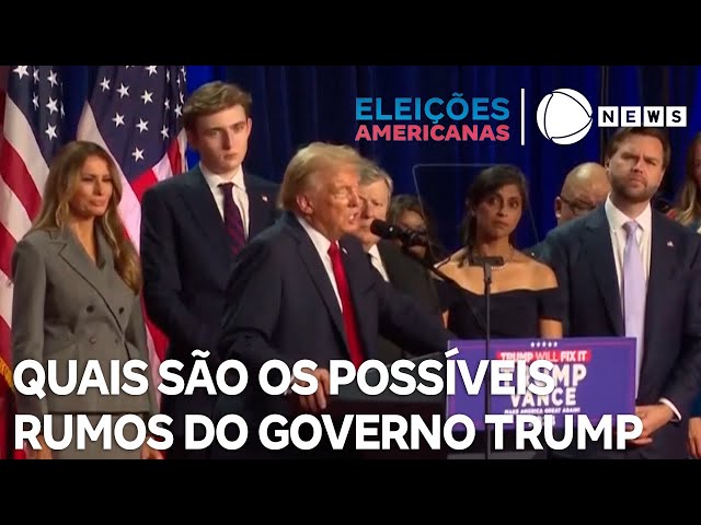 ⁣Quais são os possíveis rumos do governo Trump nos próximos anos