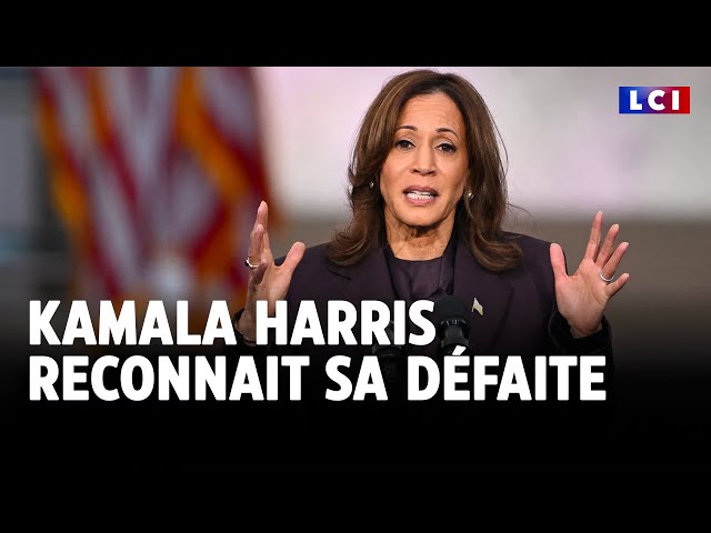 ⁣Kamala Harris : "Il faut accepter les résultats de cette élection"｜LCI