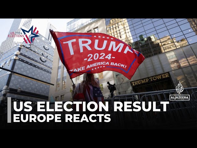 ⁣Europe reacts to US election result: Hungary's prime minister celebrates trump win