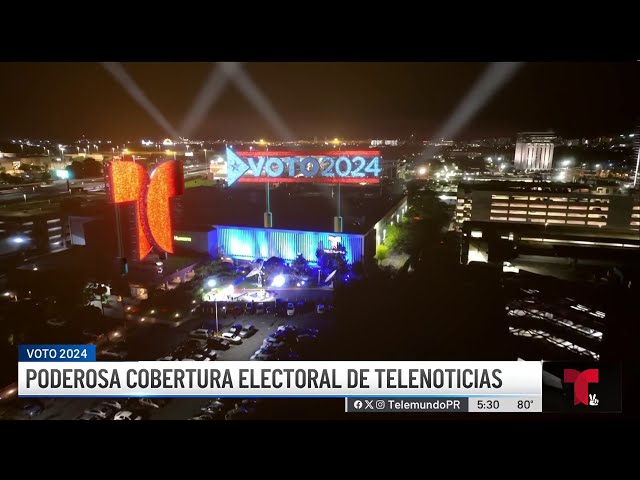 ⁣Así fue la poderosa cobertura electoral de Telenoticias