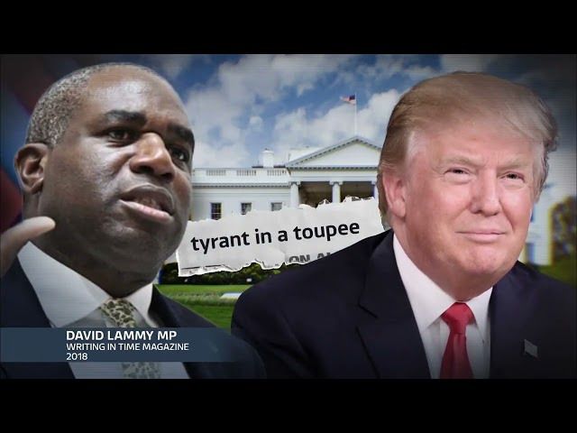 ⁣Foreign Secretary David Lammy aims to reset relations with Trump | ITV News