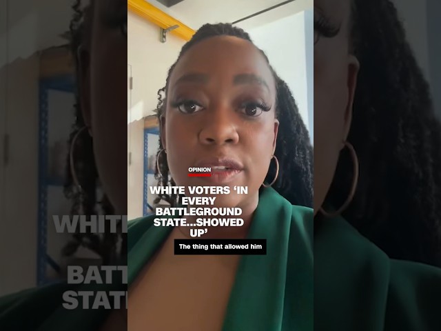 ⁣White voters ‘in every battleground state…showed up’