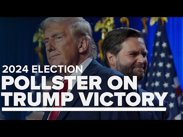 ⁣Noted pollster Scott Rasmussen breaks down why he called it early for Trump