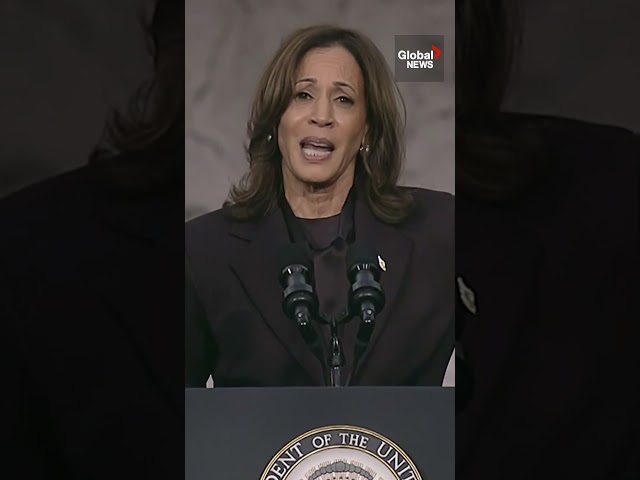 ⁣Kamala Harris accepts election results, vows to continue fight #USelection2024