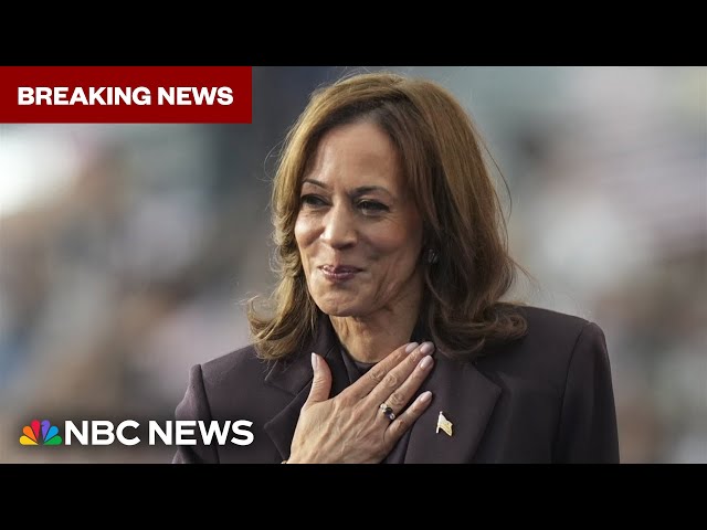 ⁣Watch Harris' full concession speech following Trump win