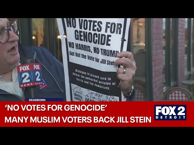 ⁣'NO VOTES FOR GENOCIDE': How Muslim voters OPTED OUT from Democratic party for President