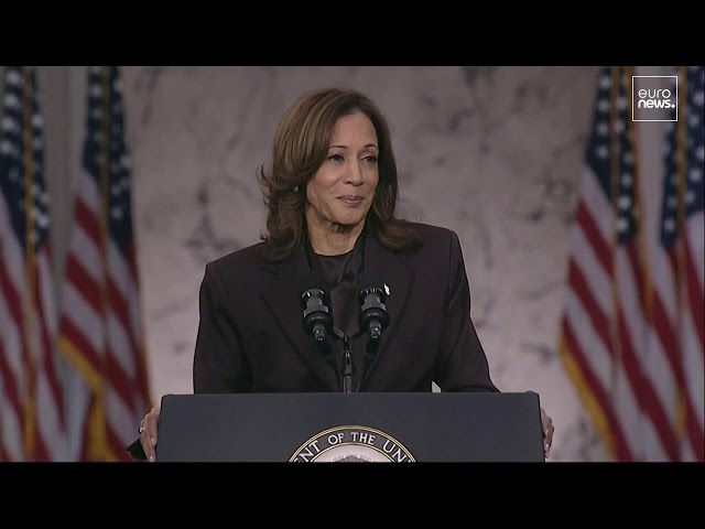 ⁣ DIRECT | Discours de la vice-présidente Kamala Harris après sa défaite face à Donald Trump