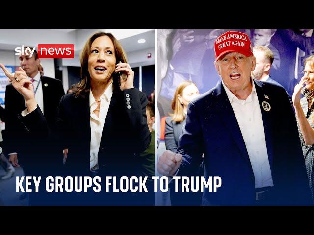 ⁣Why did key voter groups which Harris was banking on shift towards Trump?