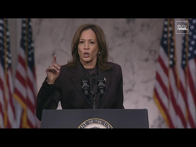 ⁣ EN VIVO | El discurso de Kamala Harris tras perder las elecciones presidenciales frente a Trump