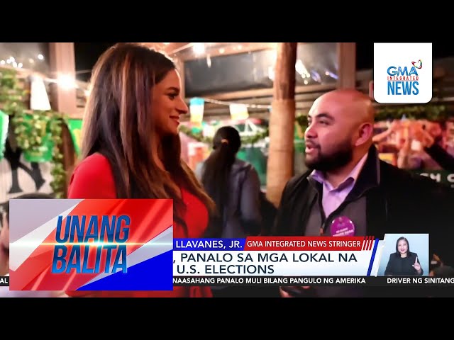 ⁣Ilang Fil-Am, panalo sa mga lokal na posisyon sa U.S. Elections | Unang Balita