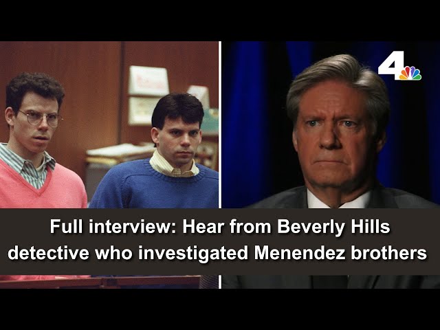 ⁣Hear from detective who investigated Menendez brothers