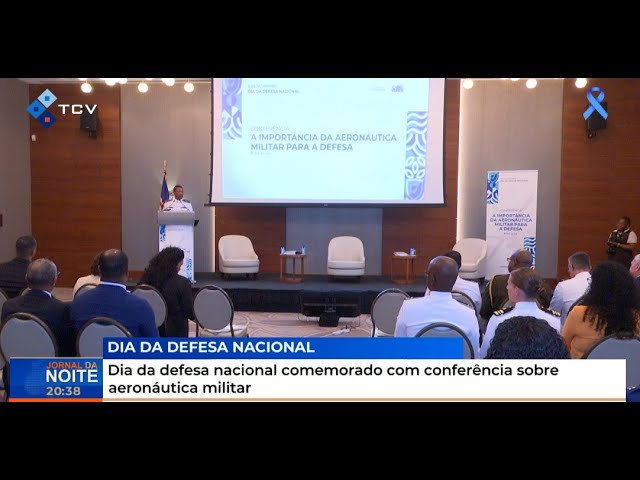 ⁣Dia da defesa nacional comemorado com conferência sobre aeronáutica militar